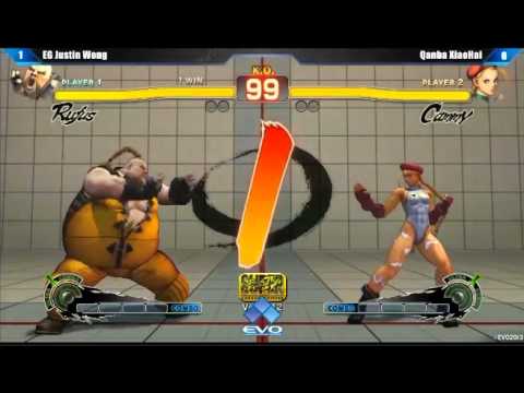 EVO2013 SSF4AE EG Justin Wong vs Qanba XiaoHai