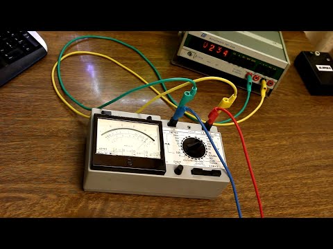 Тестер 43101 - проверка работы прибора в основных режимах, оценка масштабов ремонта и погрешности.