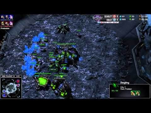 Violet vs Scarlett - Game 1 - WCS AM Premier Group B
