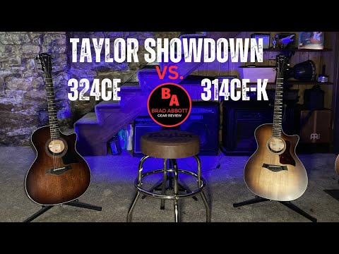 SHOWDOWN: Taylor 324CE VS Taylor 314CE-K Limited