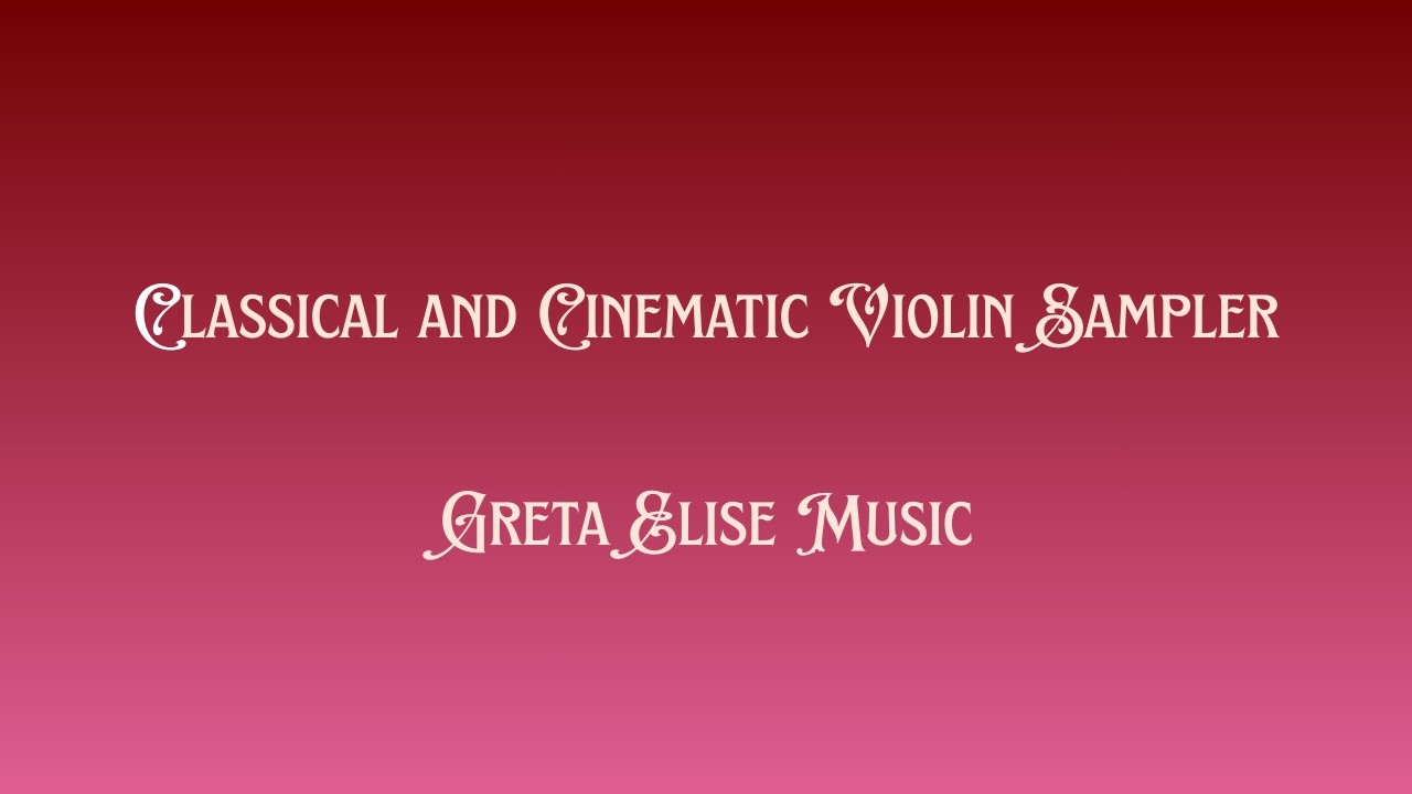 Promotional video thumbnail 3 for Greta Elise Music LLC