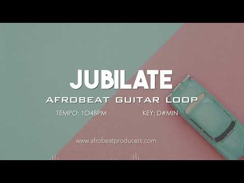 FREE DOWNLOAD Afrobeat Guitar Loop No Drums 100% Royalty Free | Afro Pop Guitar Sample | "JUBILATE