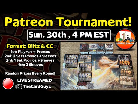 🔴 LIVE | PATREON TOURNAMENT #2!! LOTS OF PRIZES!!