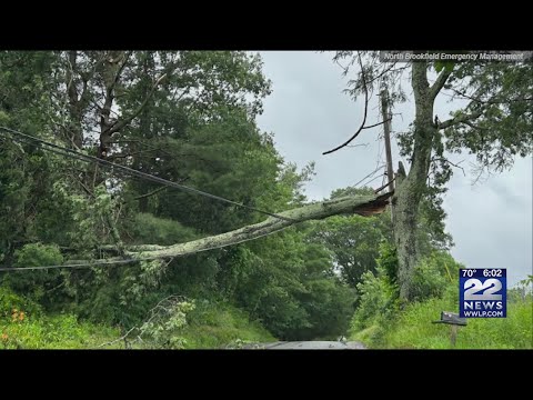 EF-O tornado touched down in North Brookfield