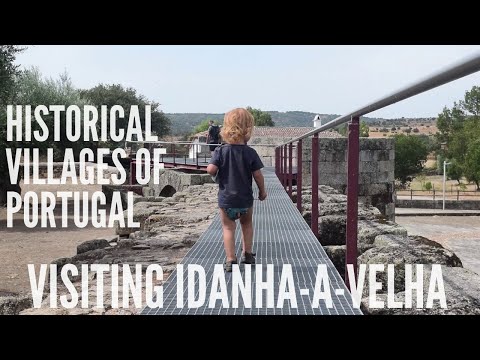 Exploring 2000 year old village Idanha-a-Velha - rich history and legends of Portugal