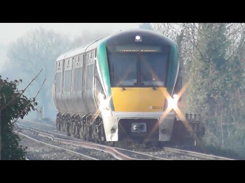 Irish Rail 22000 Class Intercity Train 22322 - Monasterevin Station, Kildare