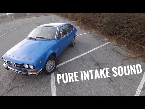 Alfa Romeo Alfetta GTV 2.0 / POV DRIVING / Pure sound
