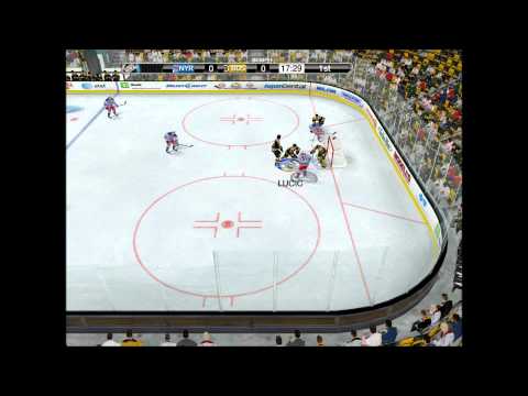 NHL 09 Boston Bruins - NY Rangers 21.02.2012