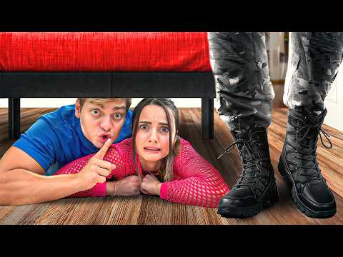 UN UOMO MISTERIOSO È ENTRATO IN CASA NOSTRA DAL BUNKER SEGRETO! Non Abbiamo MAI Avuto Così PAURA! 😱