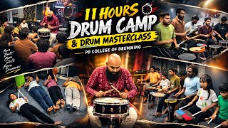 11 HOURS DRUM CAMP & DRUM MASTERCLASS | PD COLLEGE OF DRUMMING 