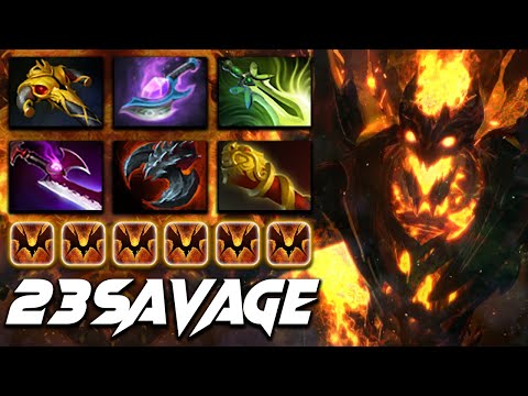23savage Shadow Fiend Nevermore - Dota 2 Pro Gameplay [Watch & Learn]