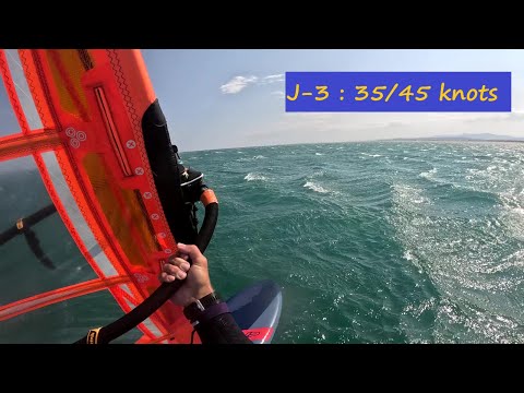 Defi Wind Training in up to 45 knots