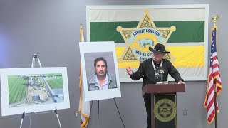 Merced County Sheriff criticizes state sanctuary laws after deputy shooting suspect arrested