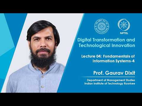 Digital Transformation and Technological Innovation Promo Video by Prof Gaurav Dixit IIT Roorkee