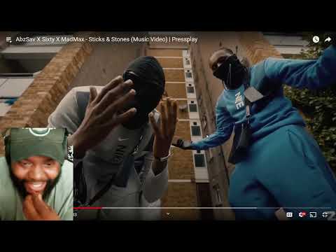 CHICAGO DUDES REACTION TO AbzSav X Sixty X MadMax - Sticks & Stones (Music Video) | Pressplay