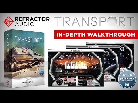 Celldweller Production - Refractor Audio: Transport (In-Depth Walkthrough)