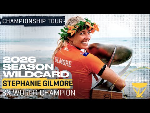 The CT’s most iconic style and 8x World Champ Stephanie Gilmore is back in 2026