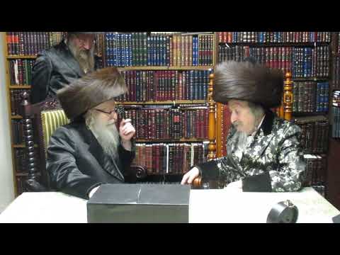 Szerdahely Rebbe Visits Skolya Rebbe - Chol Hamoed 5782