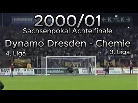 2000/01 Dynamo Dresden - Chemie Leipzig Sachsenpokal Achtelfinale