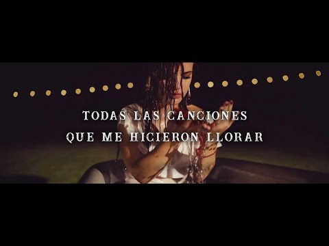 Todas Las Canciones Que Me Hicieron Llorar - Erika Albero   ( Videoclip Oficial )