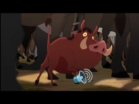 Pumba's Pride Rock Fart with more SFX