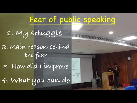 Fear of public speaking: how to deal
