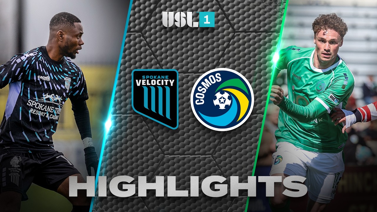 Spokane Velocity vs New York Cosmos Highlights