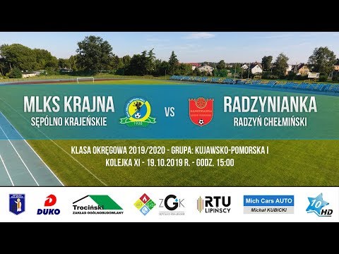 MLKS Krajna Sępólno Krajeńskie - LGKS Radzynianka Radzyń Chełmiński (0:1), 19.10.2019 r.