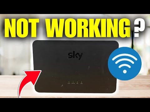 How To Fix Sky Router No Internet Light / Not Working