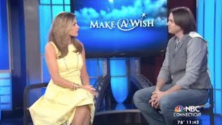 NBC Connecticut interview & performance with Charlie Scopoletti for Make-A-Wish®