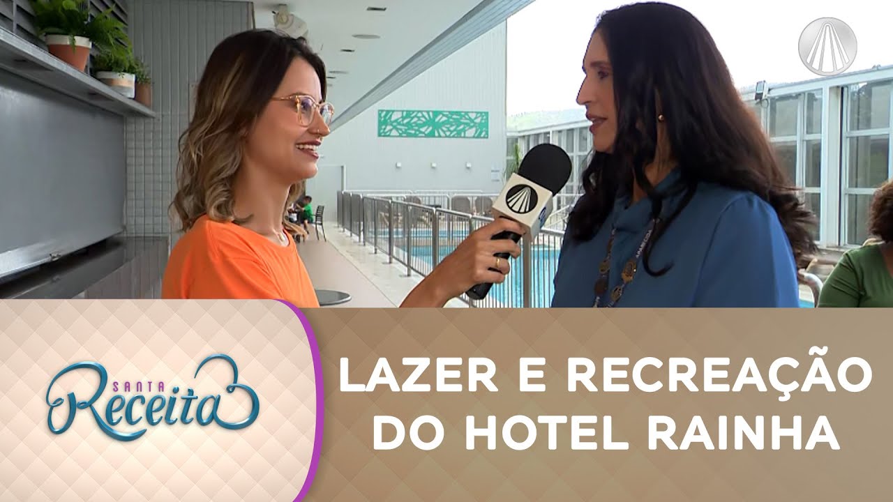 Conheça a área de lazer e recreação do Hotel Rainha do Brasil