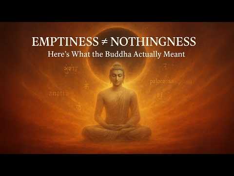 The Buddha Never Said Emptiness Is Nothingness – Here’s What He Meant
