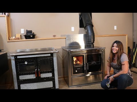 Rizzoli S90 Wood Cook Stove - Temperature Readings