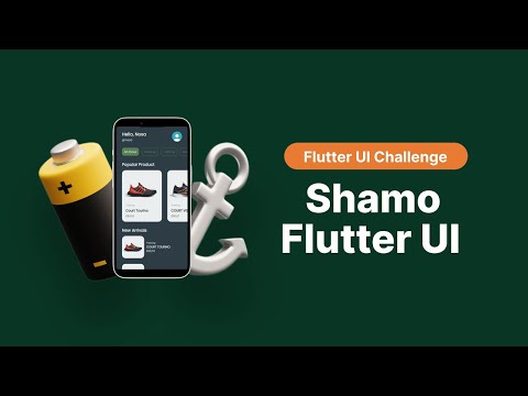 Flutter UI Challenge | Shamo - Ecommerce App