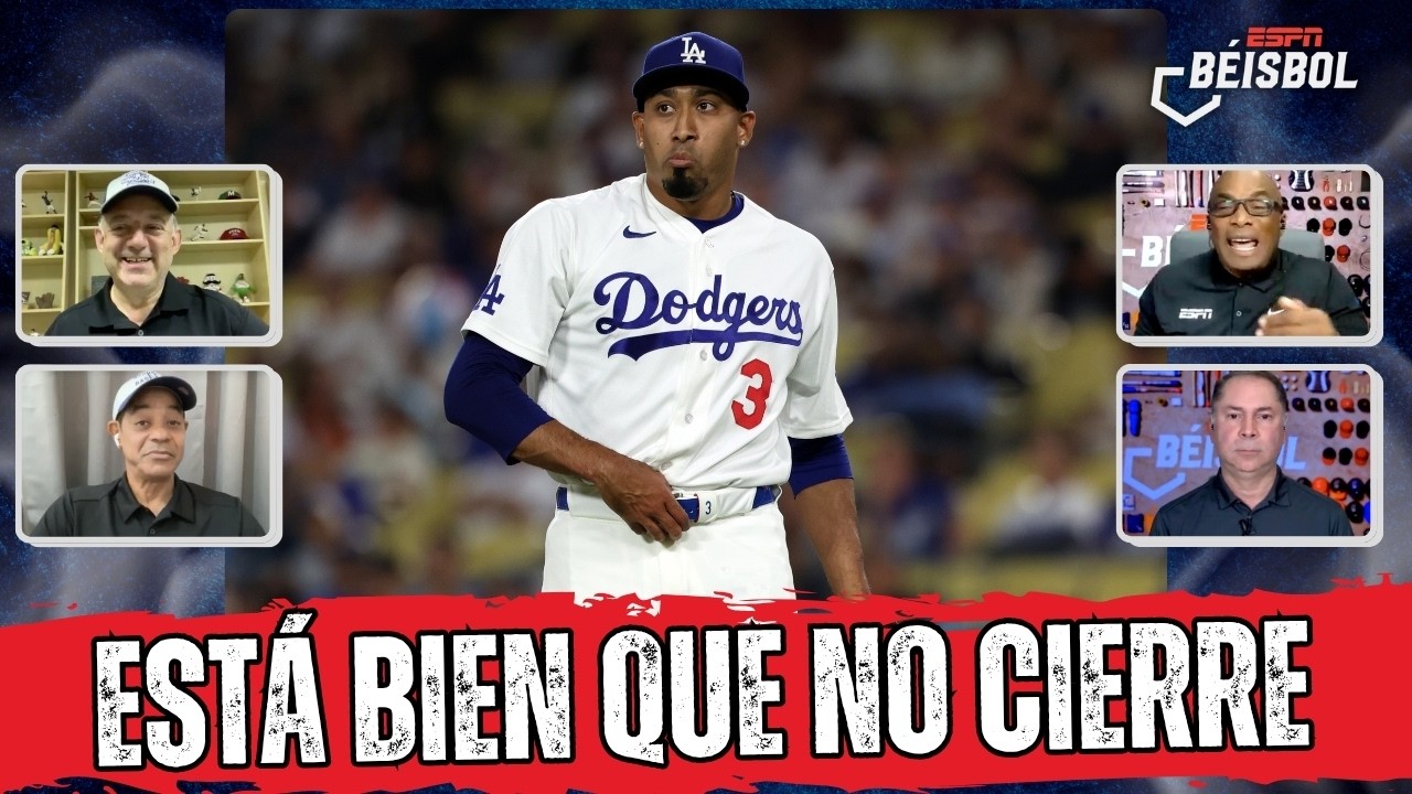 EDWIN DÍAZ NO SERÁ el cerrador de DODGERS hasta NUEVO AVISO. LOS ANGELES hace bien | ESPN Beisbol