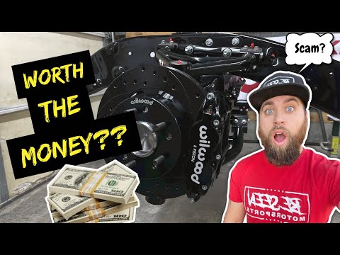 Installing WILWOOD Front Brakes on a 1969 C10!!!