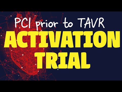 ACTIVATION trial. PCI before TAVR.