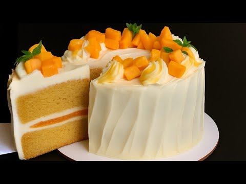 Mango Cake 🍰🥭Moist Summer Cake Recipe!