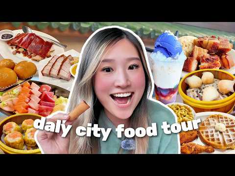 24 HOURS Eating in DALY CITY! Best Eats in Fog City Part 2 ☁️ Dim sum, KBBQ, Chicken Waffles & More!