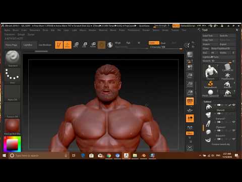 ZBrush-Jack 3D model big man