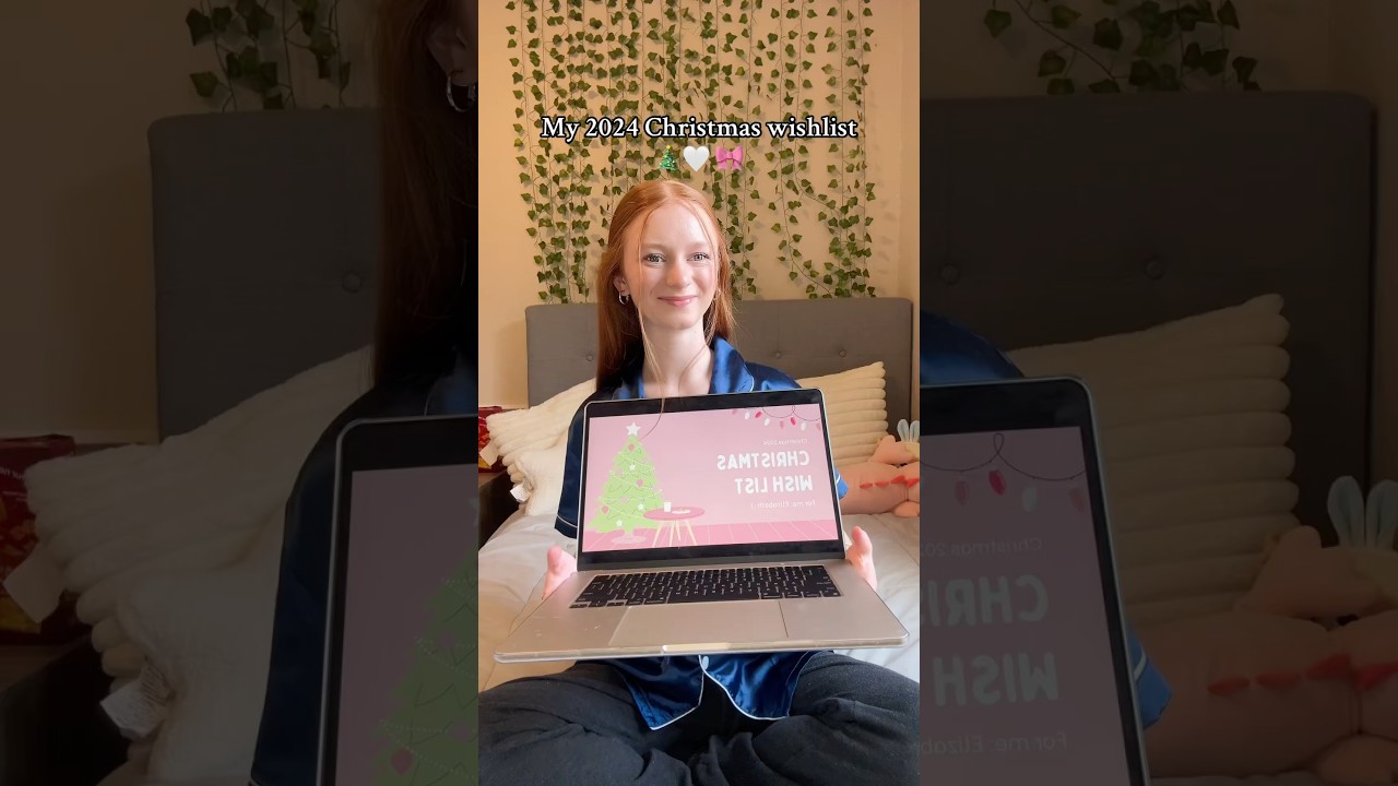 My Christmas wishlist 2024!! 🎄🤍🎀