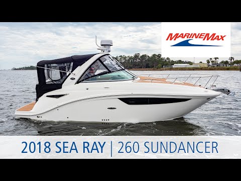 2018 SEA RAY 260 Sundancer | MarineMax Panama City Beach, FL