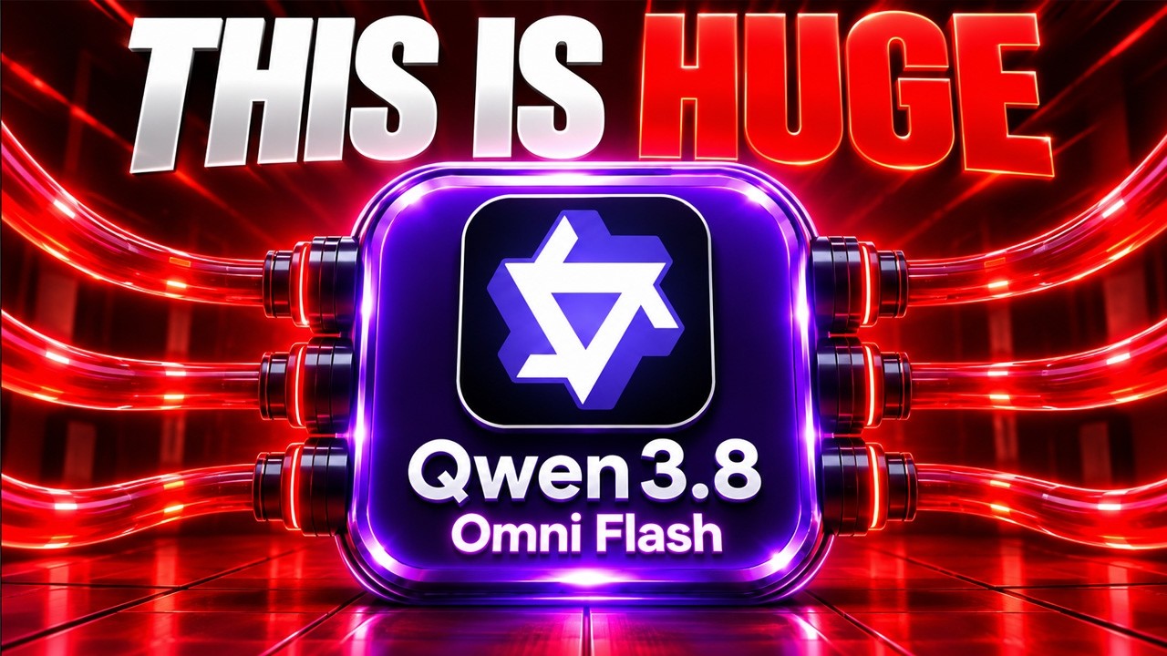 Alibaba Just Dropped Qwen 3.8 Omni Flash