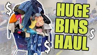 I Spent Over $200 at the GOODWILL OUTLET to Resell Online