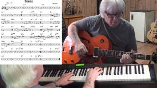 Desire - Jazz funk guitar & piano cover ( Tom Scott )