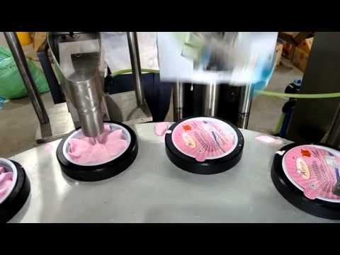 Ice cream cup filling 3000 pc/hr