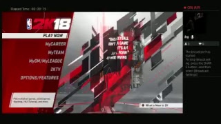 NBA 2K18 all star team up and quick game