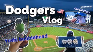 🇺🇸ドジャース観戦vlog|2026年版観戦ガイド⚾️大谷翔平選手出場|限定ヨッシーボブルヘッドGET!【ロサンゼルス在住】