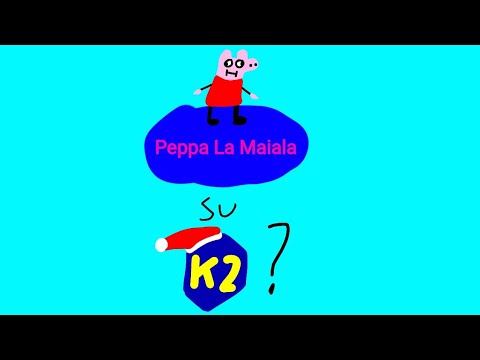 K2 trasmette Peppa la maiala (Natale 2022) con il ritorno del bumper Natale di K2 in uso nel 2013
