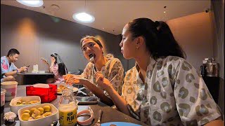 WE only paid $50AUD for this 24HR spa in China😱🇨🇳 | Buffet +Hot Springs +Gaming + Sleep Pods + MORE